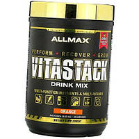 Витамины для спортсменов Vitastack Drink Allmax Nutrition 250г Апельсин (36134013)