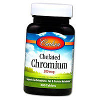 Хром Хелат Chelated Chromium Carlson Labs 300таб (36353052)