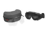 Защитные очки (маска) с вентилятором BLACK [FMA] TS
