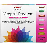 Комплекс для здоровья женского организма, Women's Vitapak Program, Whole Body, GNC, 30 пакетов