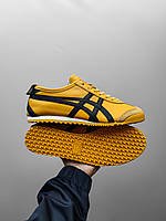 Спортивные желтые кроссовки Аsics Onitsuka Tiger унисекс Кроссовки ретро асикс яркие легкие качественные