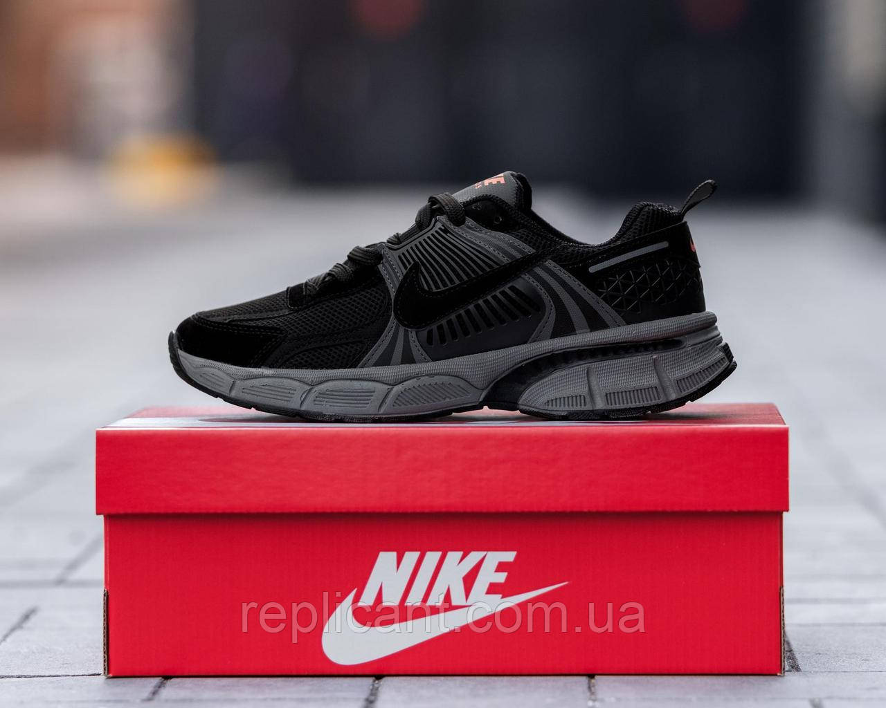 Мужские Кроссовки Nike Zoom Vomero 5 Black / найк зум вомеро чорні чоловічі кросівки Nike