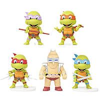 Набор мини-фигурок Черепашки-ниндзя 5в1, 8-10 см - TMNT