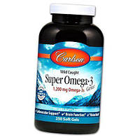 Super Omega-3 1200 Carlson Labs 250гелкапс (67353019)