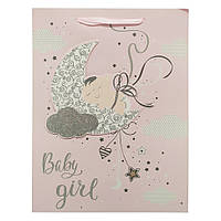 Подарунковий пакет 2369L, 40 х 30 х 0,1 Рожевий