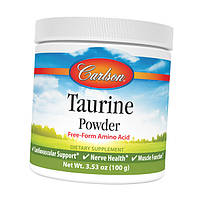 Таурин в порошке Taurine Powder Carlson Labs 100г Без вкуса (27353009)