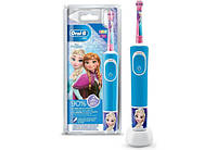 Детская электрическая зубная щетка Oral-B D100-413-2K-Frozen tb