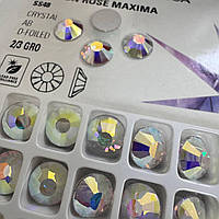 Стразы Preсiosa Maxima Crystal AB ss48 (10,95-11,25мм) (нетермо)*1шт