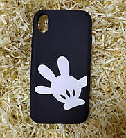 Силіконовий чохол Долонька для iPhone XR, Black