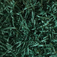 Паперовий наповнювач (стружка) смарагдового кольору (65г).
