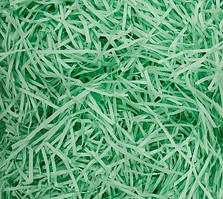 Паперовий наповнювач (стружка) м'ятного кольору (65г).