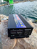 Інвертор-преобразователь с чистим синусом 24V-220 /4000w. і пікова 2000w, фото 2