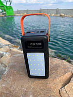 Multi-powerbank S28. Повербанк 80000mAh елементи 18650 / 28 шт, 22.5W, з ліхтарем, чорний