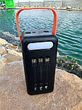 Multi-powerbank S28. Повербанк 80000mAh елементи 18650 / 28 шт, 22.5W, з ліхтарем, чорний, фото 4
