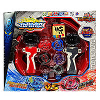 Ігровий набір "Бейблейд" BY907 з ареною і двома вовчками Червоний