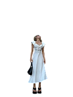 Женское платье, белое 42-46