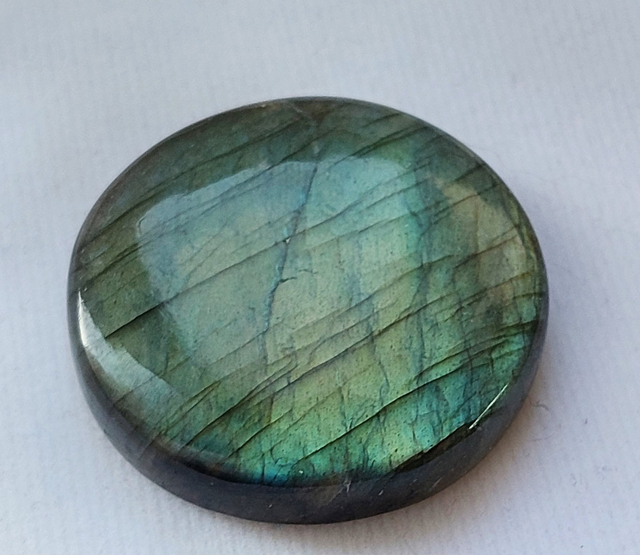 Лабрадорит  91.75 Ct   35 х 8.05 мм