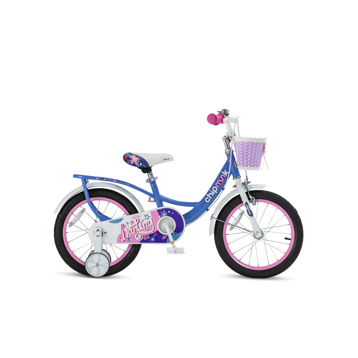 Велосипед дитячий RoyalBaby Chipmunk Darling 18", OFFICIAL UA, синій