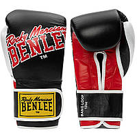 Перчатки боксерские для взрослых 10oz (283 г) унций Benlee BANG LOOP из натуральной кожи на липучке лучшая