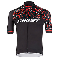 Джерси для велоспорта Ghost Factory Racing, Short, XL, черно-красно-белое велофутболка унисекс лучшая цена с