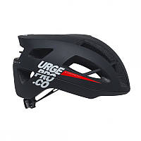 Шлем защитный для велосипедиста р. L-XL (58-61см) Urge Papingo черный велошлем регулируемый лучшая цена с
