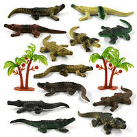 Игровой набор "Фигурки животных" T3014-84 в колбе (Крокодилы) Nestore Ігровий набір "Фігурки тварин" T3014-84