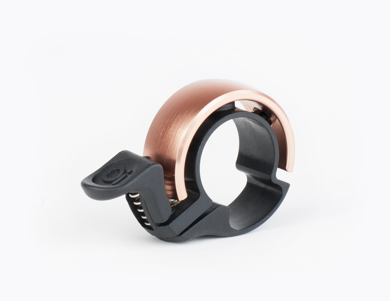 Дзвінок для велосипеда на кермо Knog Oi Classic Large Copper золотистий, металевий, протиударний