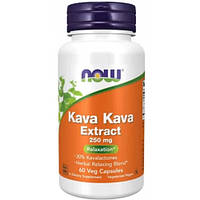 Комплекс для сна NOW Foods Kava Kava Exstract 250 mg 60 Veg Caps UL, код: 7520345