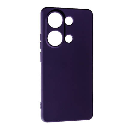 Силикон Case SMTT Xiaomi Redmi Note 13 Pro (4G),  Dark Violet, фото 2