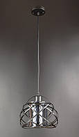 Люстра подвесная LOFT на 1 лампочку 25880 Черный 30-90х25х25 см. tb