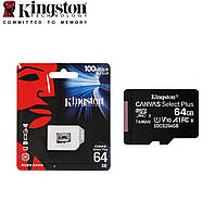 Картка пам'яті Kingston 64 GB