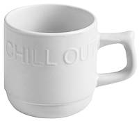 Кружка Limited Edition Chillout YF6034-1 240 мл белая tb