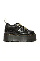 Urbanshop com ua Шкіряні туфлі Dr. Martens 5i Quad Max жіночі колір чорний на платформі DM31423001 РОЗМІРИ