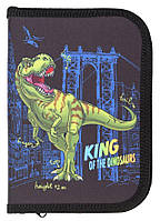 Пенал 1-яр из 1отв., пустой, "King of the Dinosaurs", 210/70D PL, 23101C, CLASS