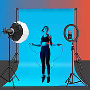 2,8 м Студійна стійка Puluz PU3058 для обладнання до 4 кг, фото 6