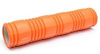 Роллер массажный для занятий йогой и пилатесом 62х14см Ecofit оранжевый MDF016B оранжевый лучшая цена с