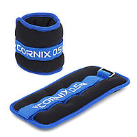 Утяжелители-манжеты для ног и рук Cornix 2 x 0.5 кг XR-0172 лучшая цена с быстрой доставкой по Украине