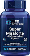 Life Extension Super Miraforte with Standardized Lignans / Формула для повышения тестостерона 120 капсул