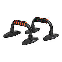 Упоры для отжиманий Cornix Push-up XR-0168 Black/Orange лучшая цена с быстрой доставкой по Украине