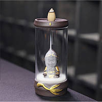 Подставка для ароматических конусов жидкий дым керамика Сунь у Кун