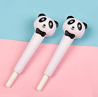Набор ручек масляных 0.7 мм детские BP5029 Squishy Panda (2шт) канцелярские в виде панды лучшая цена с быстрой