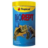 Сухой корм Tropical Biorept W для водоплавающих черепах, 150 г (гранулы) SM