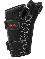 Напульсник на запястье спортивный универсальный OPROtec Wrist&Thumb Support OSFM Black лучшая цена с быстрой