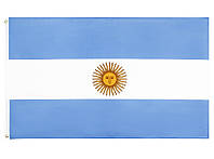 Прапор Аргентини 90х150см лучшая цена с быстрой доставкой по Украине
