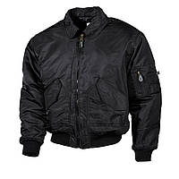 Класична куртка пілота США US CWU Flight Jacket чорна MFH