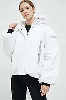 Urbanshop com ua Спортивна пухова куртка adidas TERREX Myshelter колір білий РОЗМІРИ ЗАПИТУЙТЕ