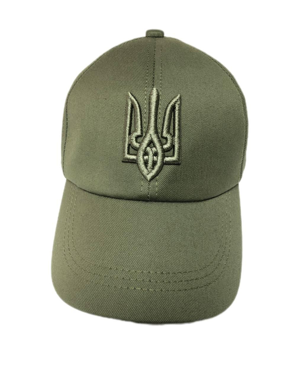 Кепка тактическая олива, кепка военная, кепка с гербом - фото 3 - id-p2179821093