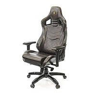 Кресло геймерское на колесиках АКЛАС Ретчет PL MB компьютерное кресло єкокожа коричневое с нагрузкой до 120 кг