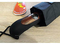 Мужской зонт VIP segment с прямой анатомичной ручкой Президетский купол 134 см (семейный зонт)