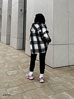 Молодіжний жіночий спортивний костюм, кофта-сорочка з капюшоном та штани-джоггери з 42 по 48 розмір, фото 9